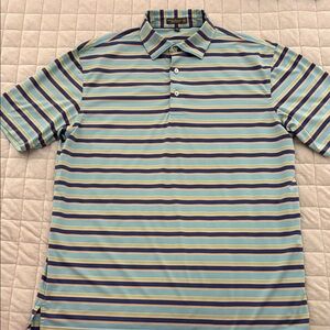 Peter Millar Multicolor Striped Polo Shirt